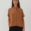 Frau someday Fashion Blouses>Blouse Met Korte Mouwen Zarko