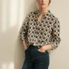 Frau someday Fashion Blouses>Blouse Met Print Falkine Retro