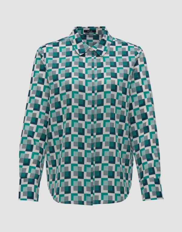 Frau someday Fashion Blouses>Blouse Met Print Falkine Retro