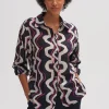 Frau someday Fashion Blouses>Blouse Met Print Fumine Wave