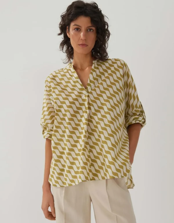 Frau someday Fashion Blouses>Blouse Met Print Zomi Print