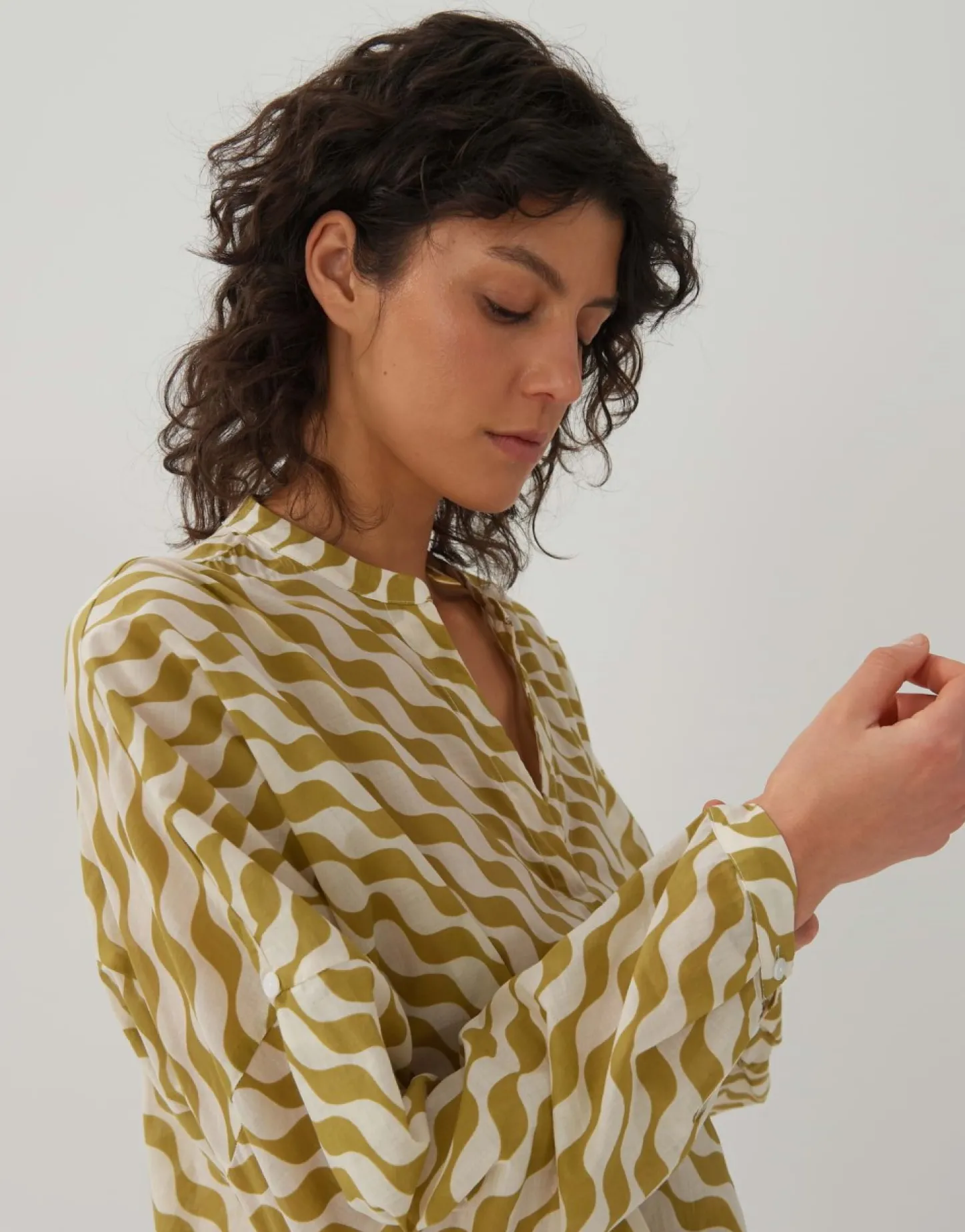 blouse_met_print_zomi_pri_1.webp Frau someday Fashion Blouses>Blouse Met Print Zomi Print