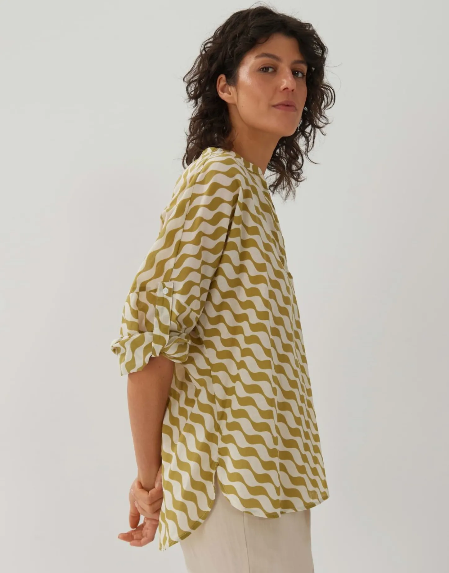 blouse_met_print_zomi_pri_3.webp Frau someday Fashion Blouses>Blouse Met Print Zomi Print