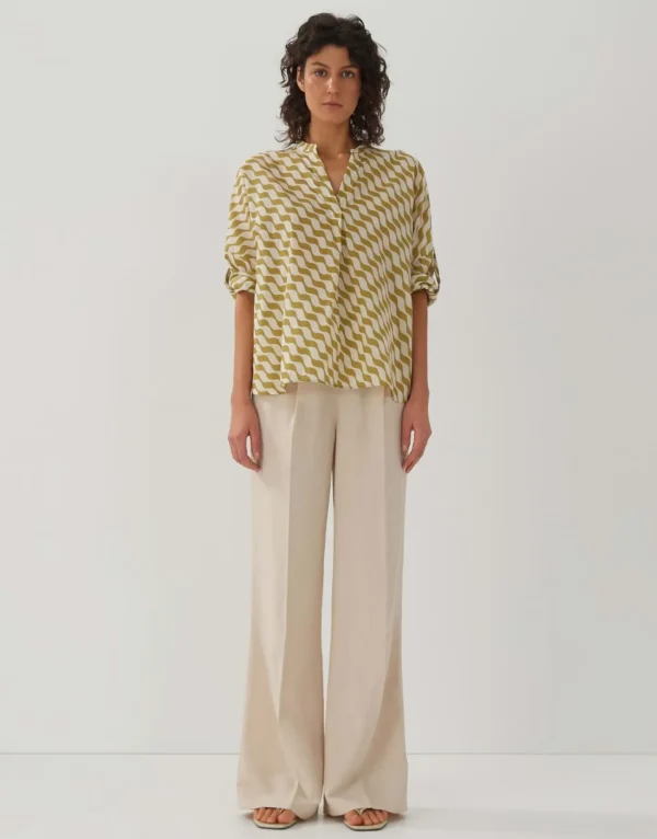 Frau someday Fashion Blouses>Blouse Met Print Zomi Print