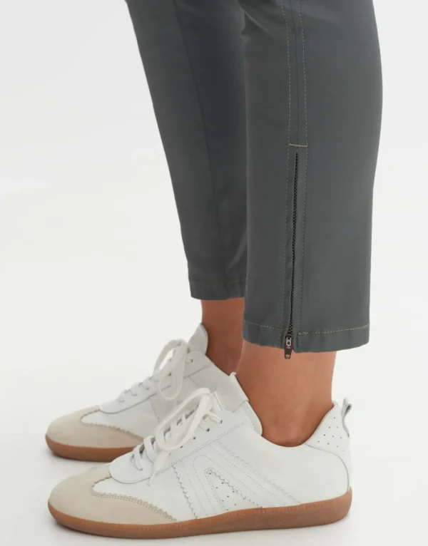 Frau someday Fashion Broeken>Coated Jeans Emily Zip