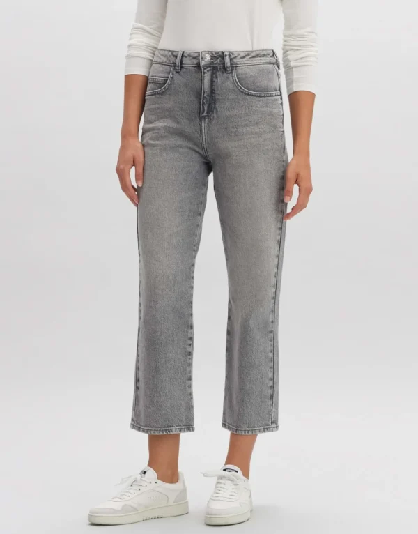 Frau someday Fashion Jeans>Cropped Straight Jeans Lani Grey