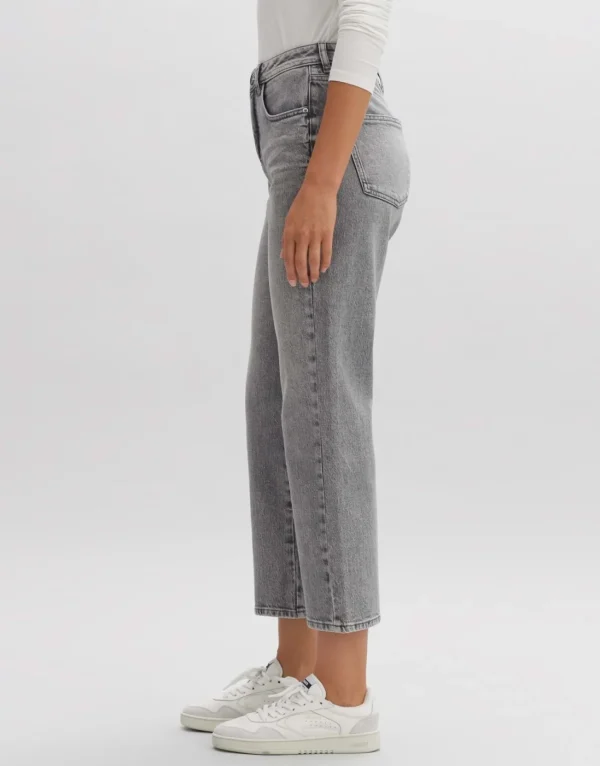 Frau someday Fashion Jeans>Cropped Straight Jeans Lani Grey