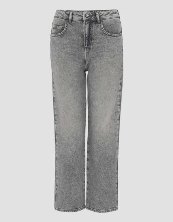 Frau someday Fashion Jeans>Cropped Straight Jeans Lani Grey