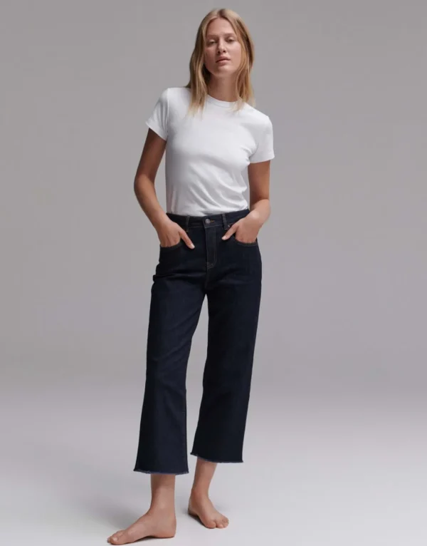 Frau someday Fashion Jeans>Cropped Straight Jeans Momito