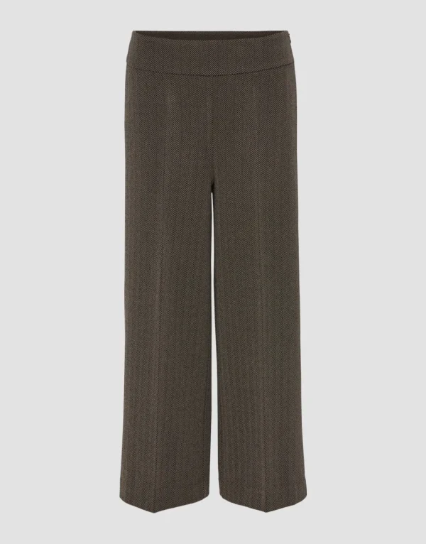 Frau someday Fashion Broeken>Culotte Misha Herringbone