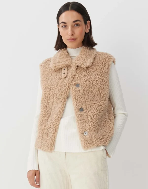 Frau someday Fashion Blazer Vesten>Faux-Fur Bodywarmer Vairy