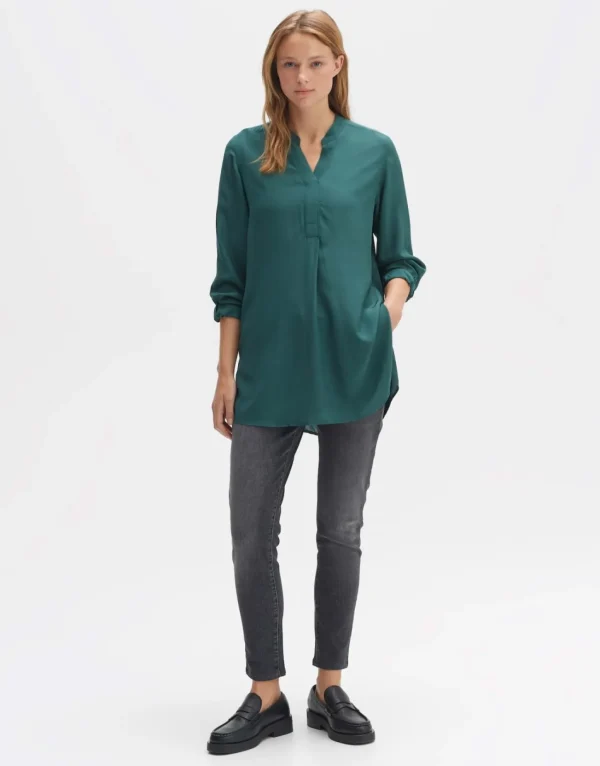 Frau someday Fashion Blouses>Lange Blouse Facura