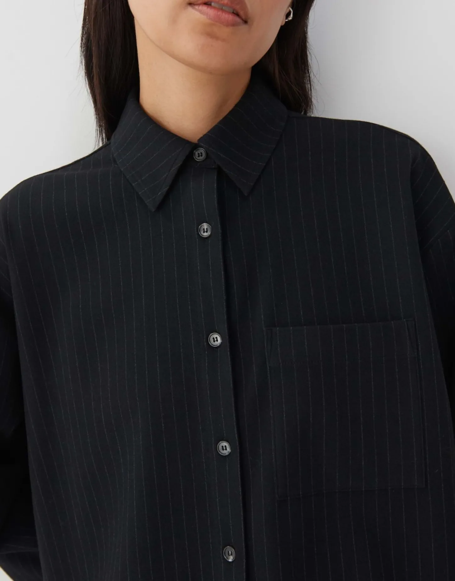 overhemdblouse_zosie_stri_1.webp Frau someday Fashion Blouses>Overhemdblouse Zosie Stripe